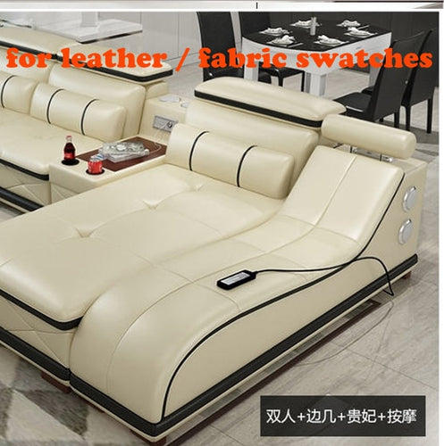 real genuine cow leather swatches of sofas Living Room Sofa salon couch puff asiento muebles de sala canape soft bed sofa cama